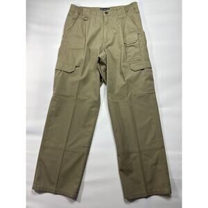 5.11 Tactical Series Men's Tan Tactical Cargo Pants - Size 30x36 (30x29)
